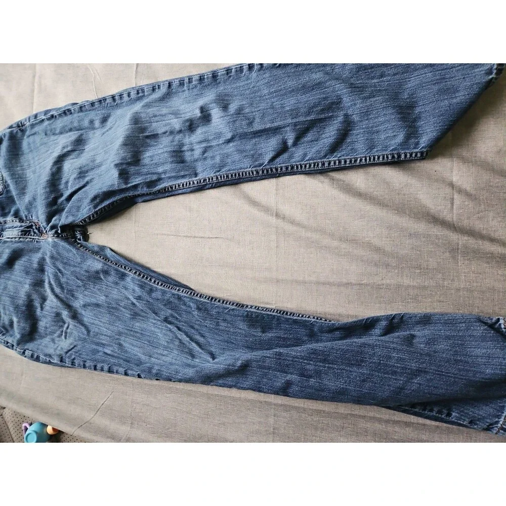 Levis 514 Jeans Mens Size 32 x 32 Relaxed Fit Straight Leg Stretch Denim